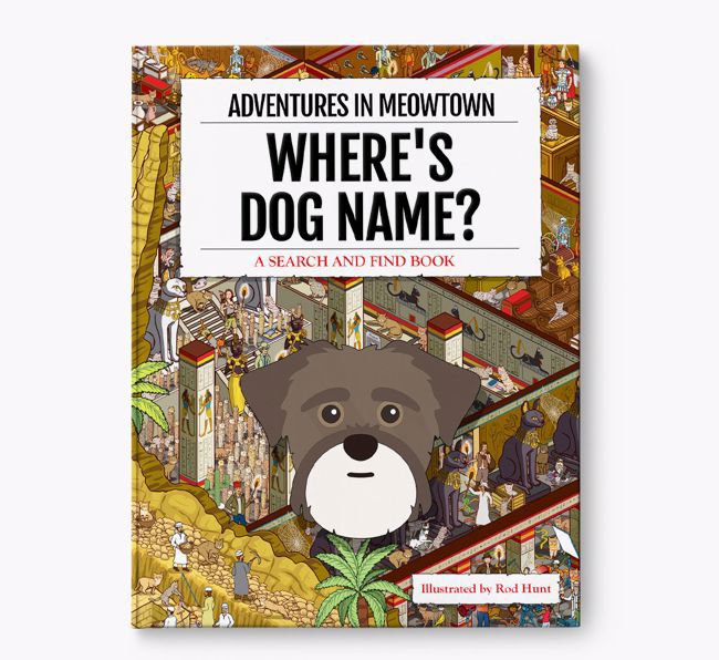 Personalised Shorkie Book: Where's Dog Name? Volume 2